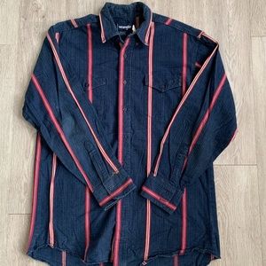 Vintage Wrangler Button up